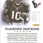 DeANDRE HOPKINS-ROOKIE CARD-TEAM THREADS #3