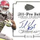 JAMAAL CHARLES - AUTOGRAPHED CARD