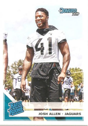 JOSH ALLEN - ROOKIE CARD