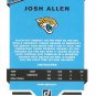 JOSH ALLEN - ROOKIE CARD