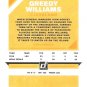 GREEDY WILLIAMS - ROOKIE CARD