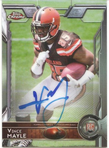 VINCE MAYLE - ROOKIE CARD - AUTOGRAPHED