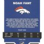 NOAH FANT - ROOKIE CARD