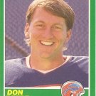 DON BEEBE - ROOKIE CARD