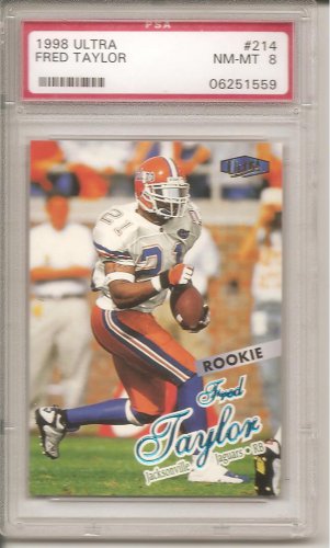 FRED TAYLOR-GRADED CARD-ROOKIE CARD