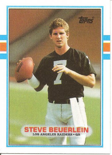 STEVE BEUERLEIN-ROOKIE CARD