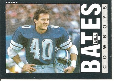 BILL BATES-ROOKIE CARD
