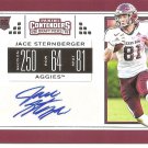 JACE STERNBERGER - AUTOGRAPHED - ROOKIE CARD