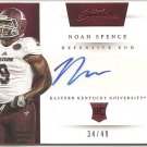 NOAH SPENCE -ROOKIE CARD - AUTOGRAPHED