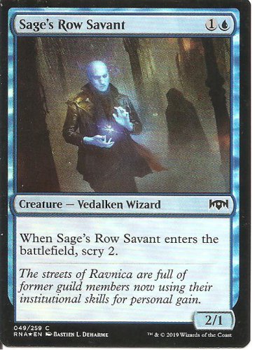 SAGE'S ROW SAVANT (FOIL)