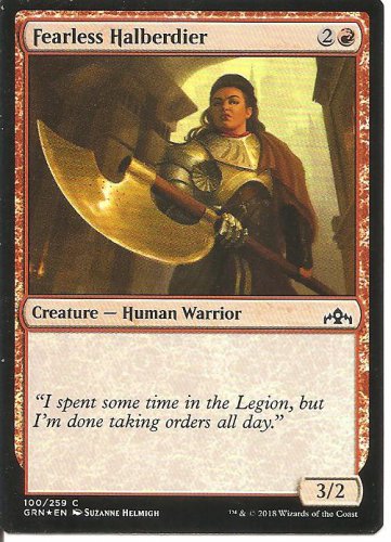 FEARLESS HALBERDIER (FOIL)