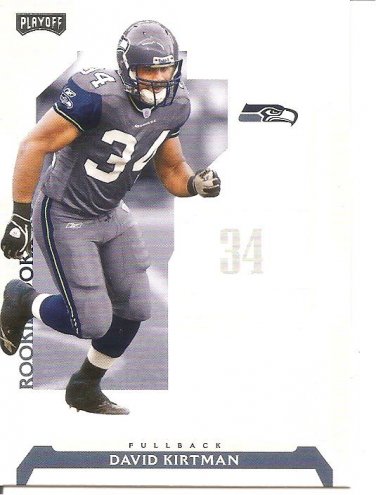 DAVID KIRTMAN - ROOKIE CARD
