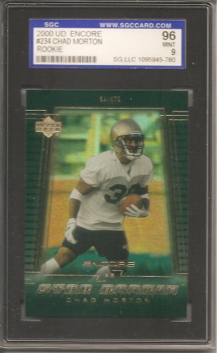 CHAD MORTON - ROOKIE CARD - GRADED 9