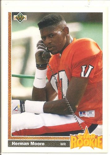 HERMAN MOORE - ROOKIE CARD