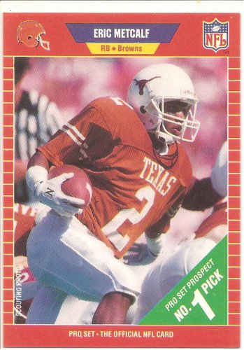ERIC METCALF - ROOKIE CARD