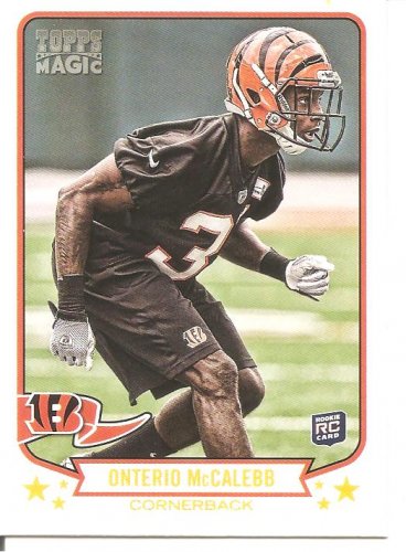 ONTERIO MCCALEBB - ROOKIE CARD