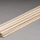 Balsa Wood 1/8 X 1/4 X 36 (15) BWS1045