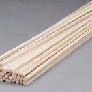 Maple Wood 1/8 x 1/8 x 24in (25) BWS8243