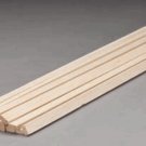 Balsa Wood 3/16 X 1/2 X 36in (10) BWS1057