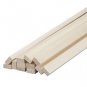 Basswood 1/4 x 1/2 x 24in (8) BWS3458