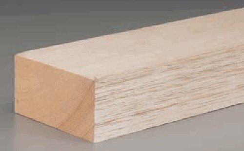 Balsa Wood 3 X 4 X 36in 1 Bws1246