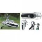 Dynamo Flashlight with Army Knife
