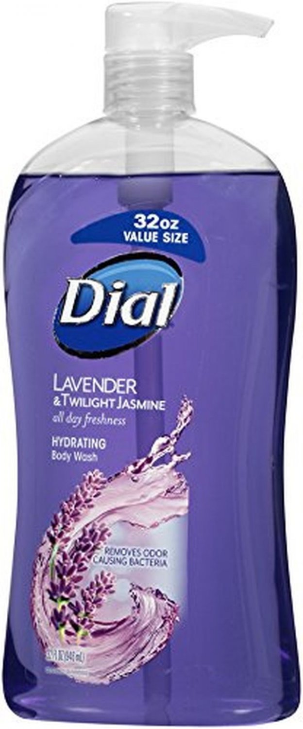 Dial Body Wash, Lavender & Twilight Jasmine with All Day Freshness, 32