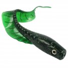 Fishing Soft Lures Bass Worm Bait 12PCS Grubs Lures for Saltwater Freshwater