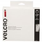 VELCRO Brand Industrial Strength 2" Wide Tape 15' White Durable Strong Adhesive