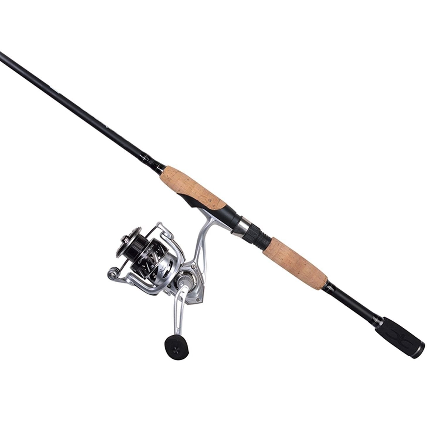 Fishing CC6 Spinning Combo Rod & Reel Lightweight 24-Ton Graphite Aluminum Frame