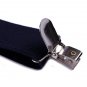 Suspender for Men Big and Tall X-Back Clip Suspenders Adjustable Navy Blue Fit