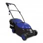 Electric Lawn Mower Sun Joe Mow 14-Inch 12 Amp With Grass Bag Blue Corded Patio