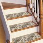 Stair Treads Non Slip Carpet Non Slip Set of 7 Rubber Beige For Indoor Use