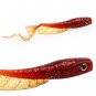 Fishing Soft Lures Bass Worm Bait 10PCS Grubs Lures Saltwater Freshwater Green