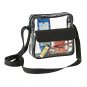Transparent Clear Crossbody Messenger Shoulder Bag NFL Stadium Approved Waterpro