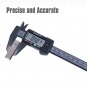 Digital Electronic Vernier Ruler Caliper Measuring Tool 6 Inch LCD Large Screen