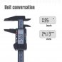 Digital Electronic Vernier Ruler Caliper Measuring Tool 6 Inch LCD Large Screen