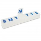 7-Day Pill Reminder 3XL large Size Reminder Plastic Compartments Pills Holder