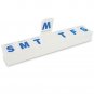 7-Day Pill Reminder 3XL large Size Reminder Plastic Compartments Pills Holder