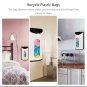 Wall Mount Grocery Bag Holder Dispenser Saver Extra-Wide Easy Access White Steel