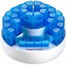 Monthly Pill Box Dispenser 31 Day Pill Box Organizer Case 31 Day Medicine Holder