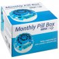 Monthly Pill Box Dispenser 31 Day Pill Box Organizer Case 31 Day Medicine Holder
