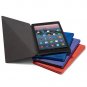 Fire HD 10 Tablet Case Punch Red Slim Design Magnetic Closure Microfiber Stands