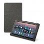 Fire HD 10 Tablet Case Charcoal Black Slim Design Magnetic Closure Microfiber Ne
