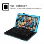 11.6" Tablet Case RCA Galileo Pro/RCA HD/Maven Leather Cover 2 in 1 Blue Color