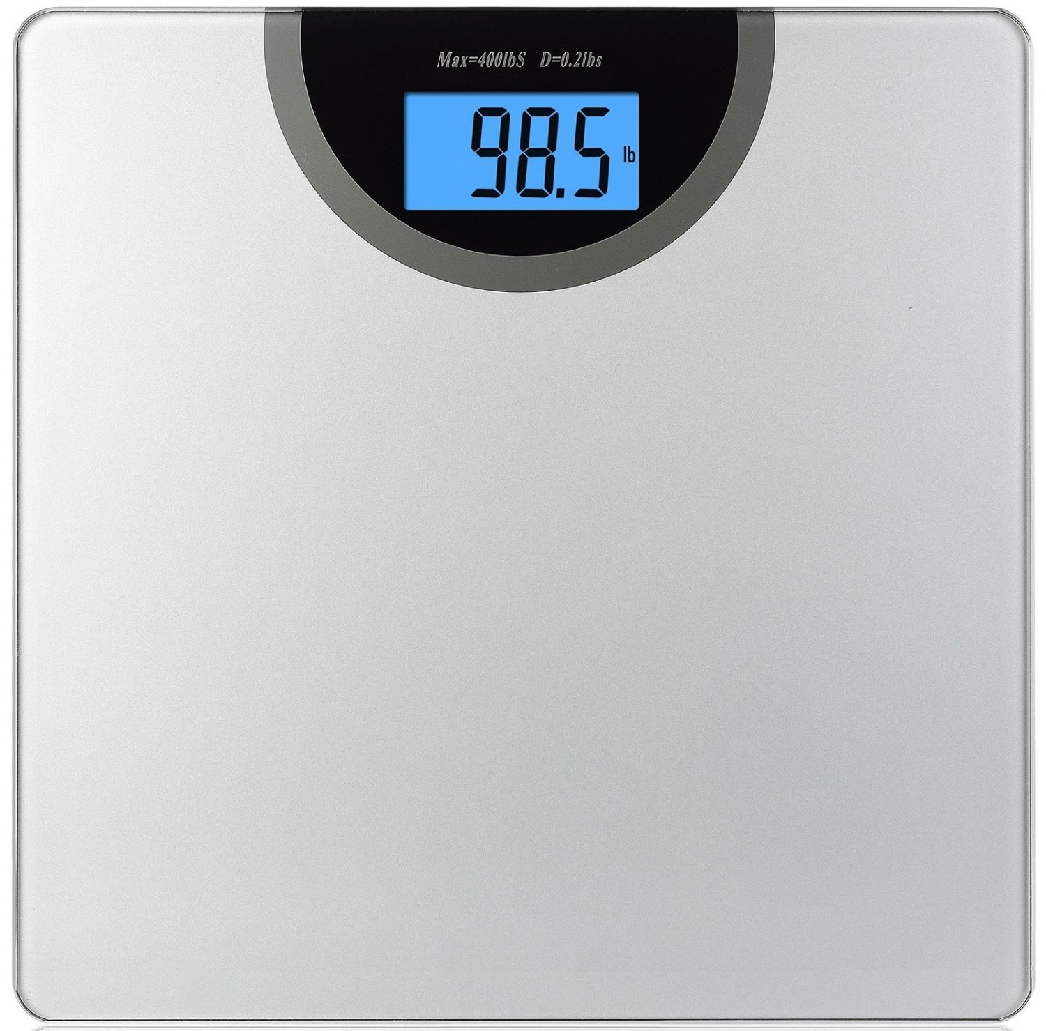 Digital Body Weight Bathroom Scale with Step-On Technology and Backlight Display