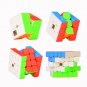 Speed Cube Set Roxenda Magic Cube Set of 2x2x2 3x3x3 4x4x4 5x5x5 Rubik Cube Set