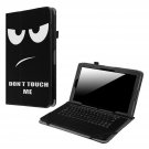 11.6" Tablet Case RCA Galileo Pro HD/Maven Leather Cover Don't Touch Design