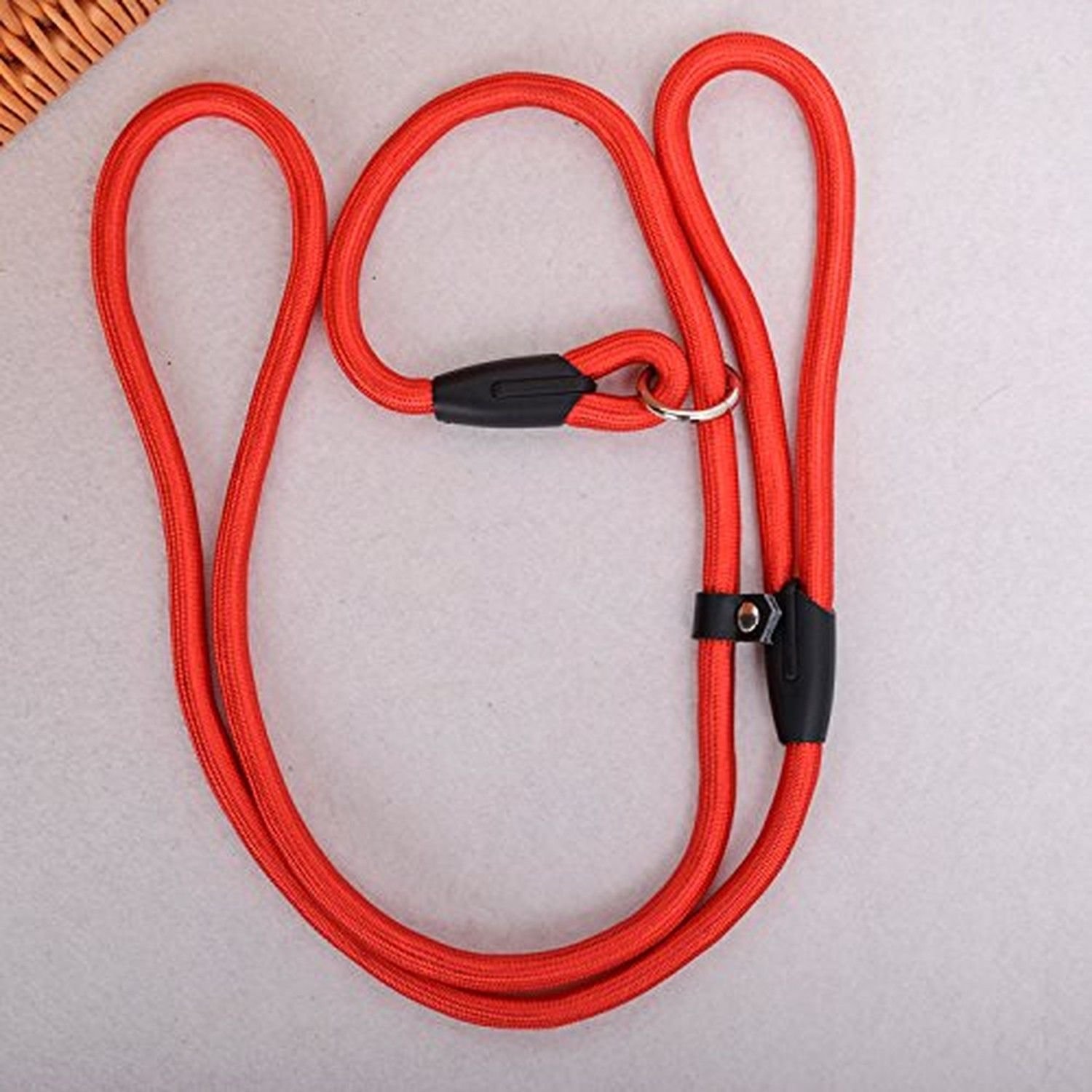 Nylon Rope Dog Whisperer Cesar Millan Style Slip Training Leash Lead and Collar