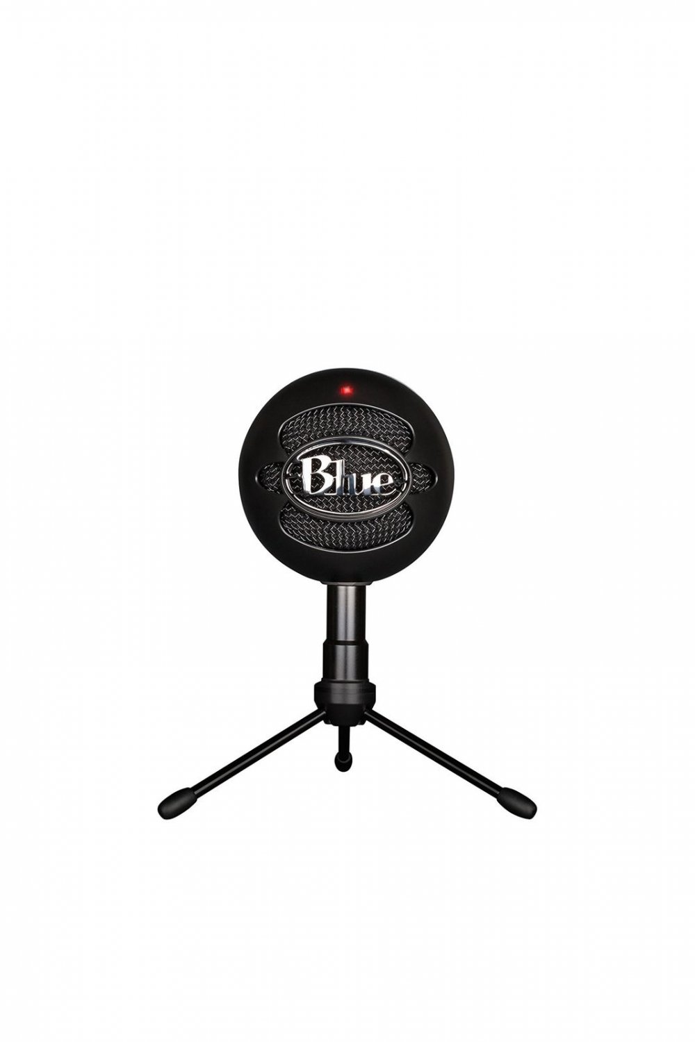 Multipurpose Condenser Microphone Snowball Black Plug N Play USB Clear Audio